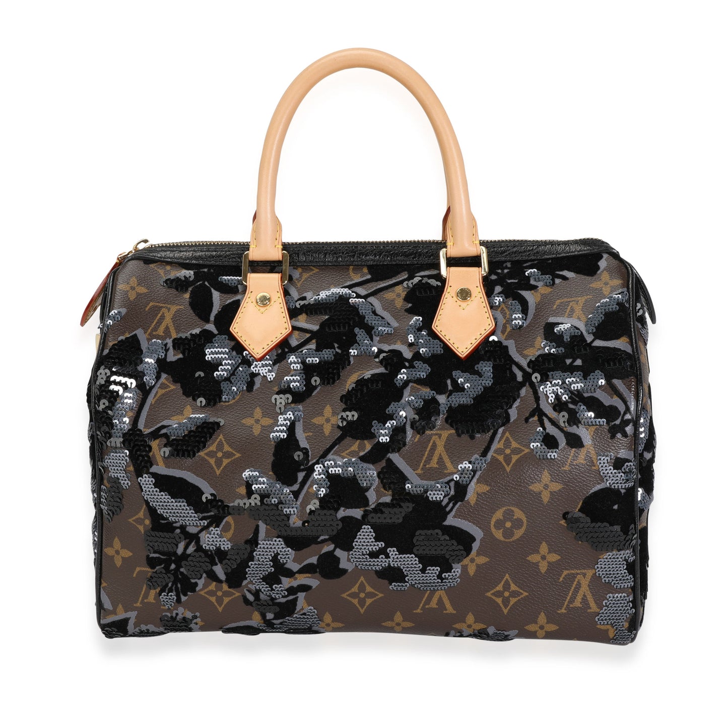 Louis Vuitton Louis Vuitton Monogram Canvas Fleur de Jais Sequins Speedy 30