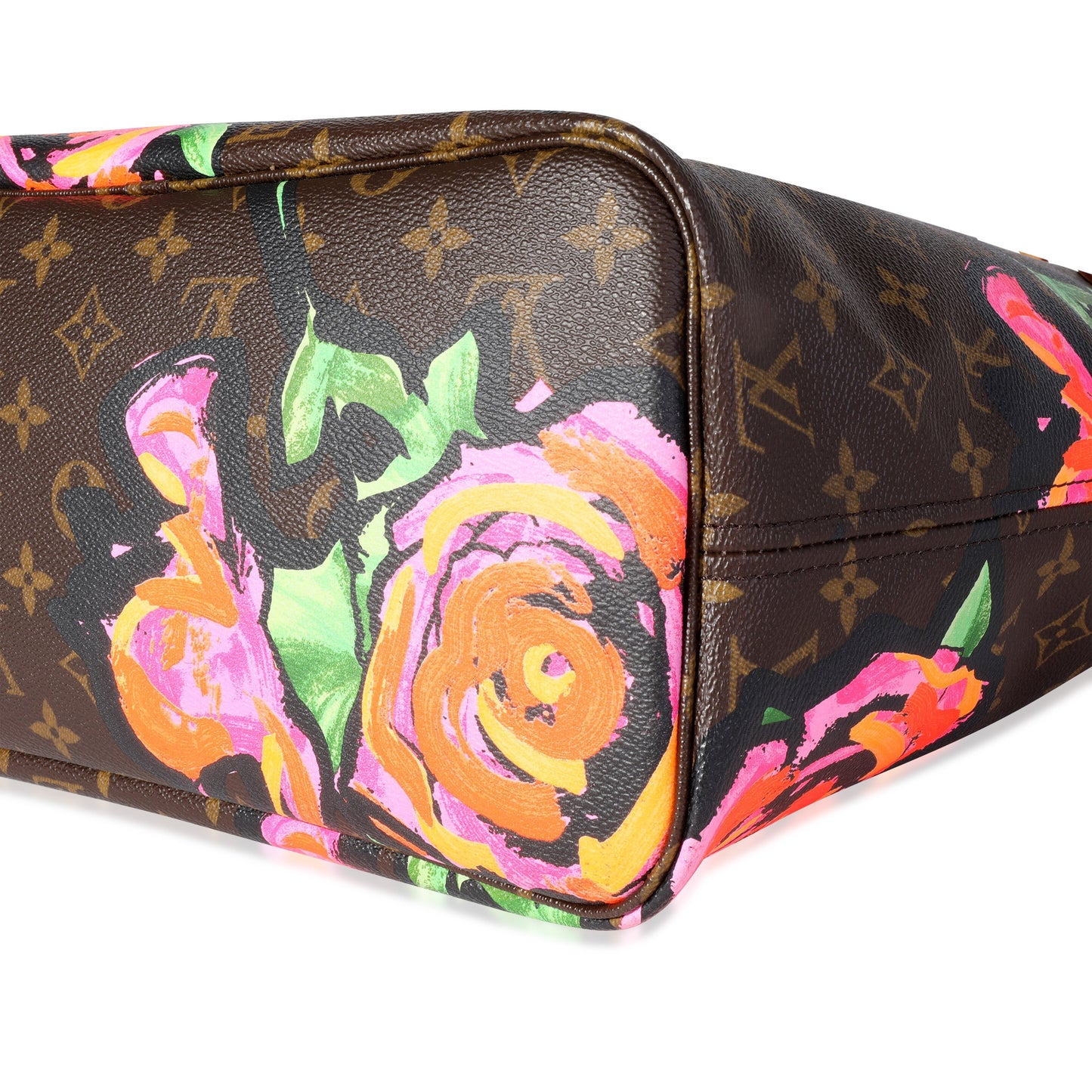 Louis Vuitton Louis Vuitton Monogram Canvas Roses Neverfull MM