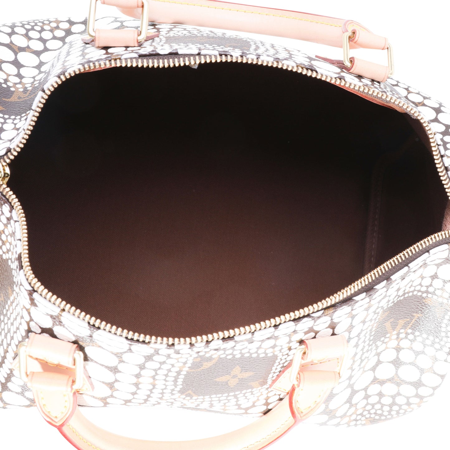 Louis Vuitton Louis Vuitton x Yayoi Kusama White Infinity Dots Monogram Canvas Speedy 30