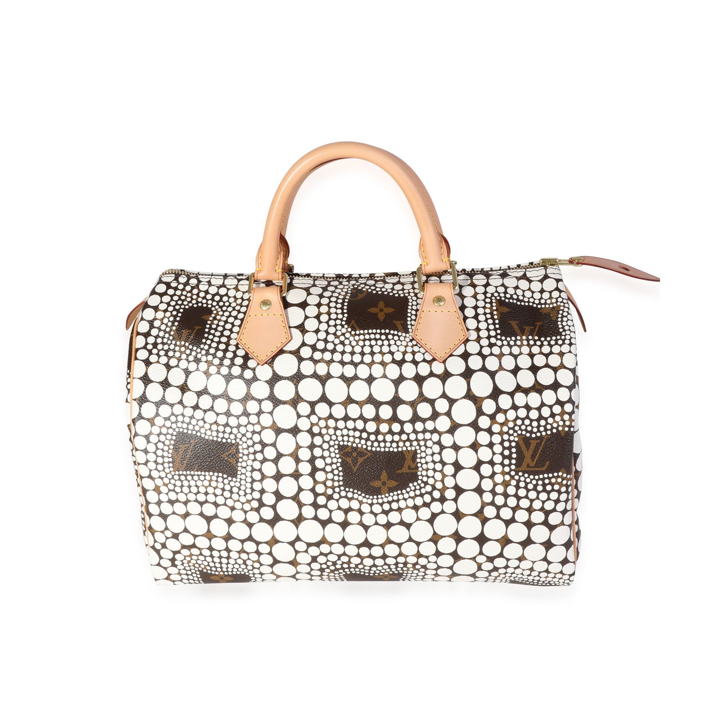 Louis Vuitton Louis Vuitton x Yayoi Kusama White Infinity Dots Monogram Canvas Speedy 30