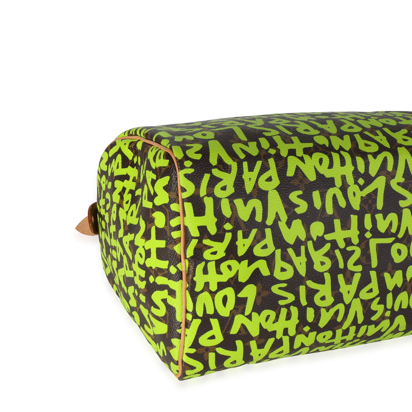 Louis Vuitton Louis Vuitton x Stephen Sprouse Green Graffiti Monogram Canvas Speedy 30