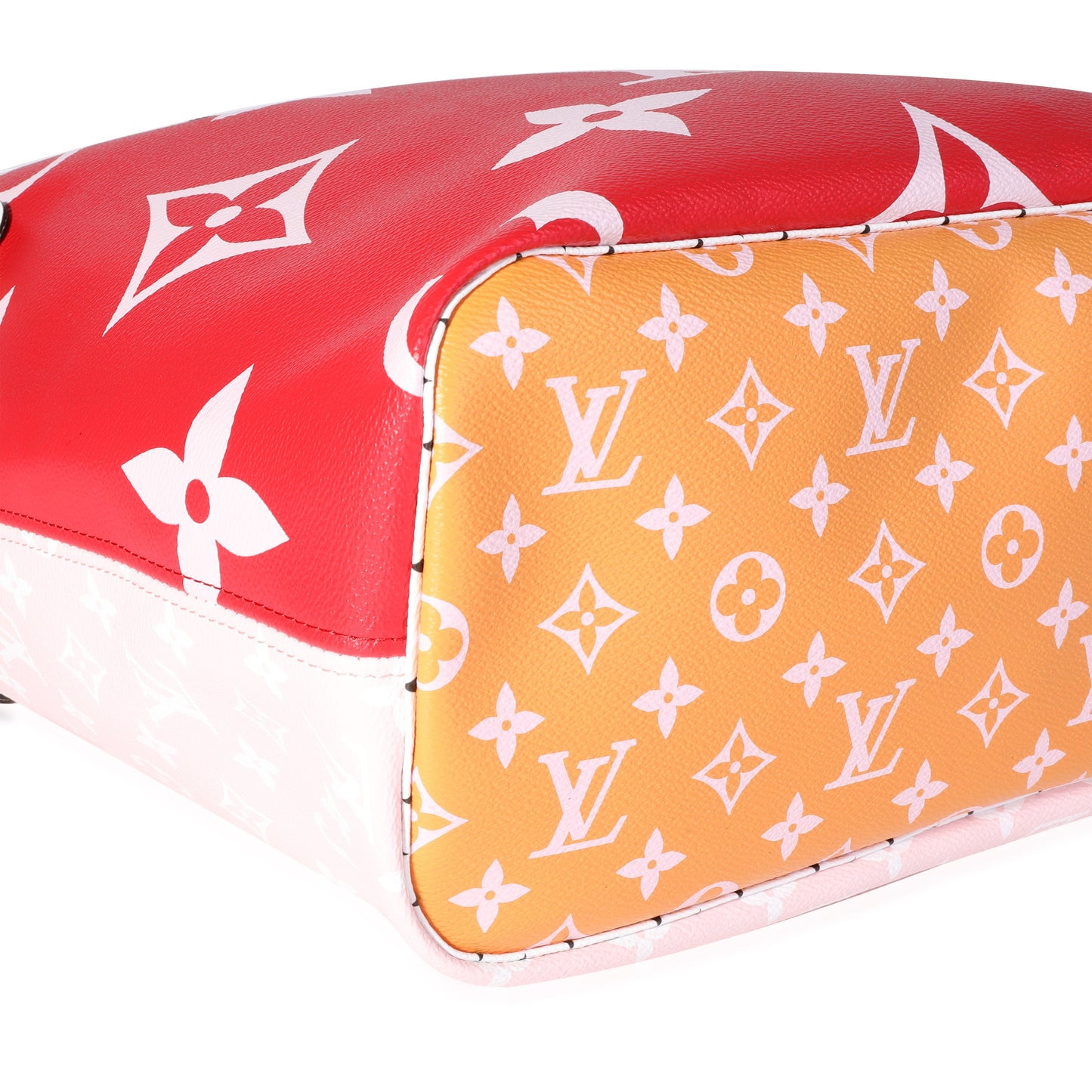 Louis Vuitton Louis Vuitton Rouge & Rose Ballerine Giant Monogram Canvas Neverfull MM