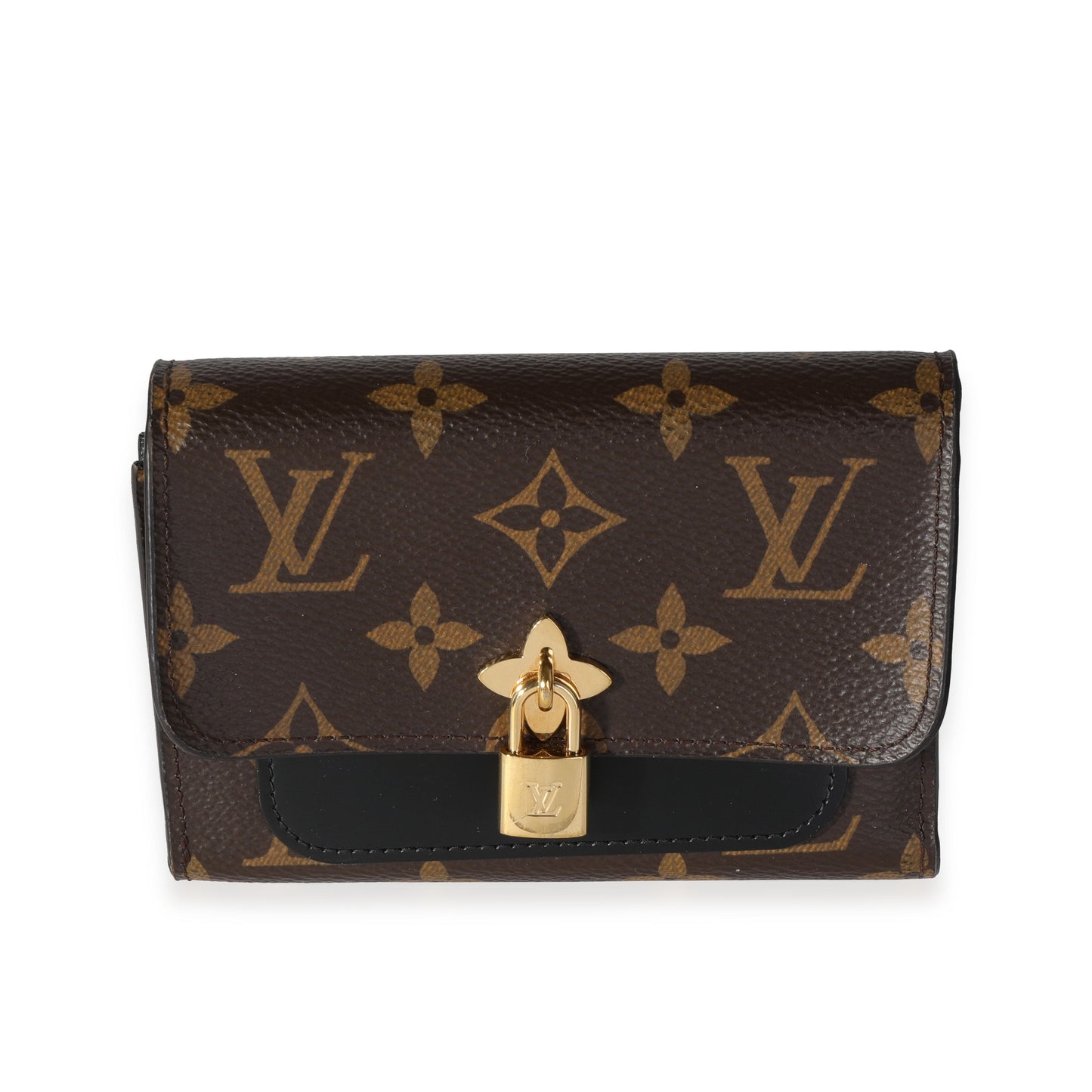 Louis Vuitton Louis Vuitton Monogram Canvas Flower Compact Wallet