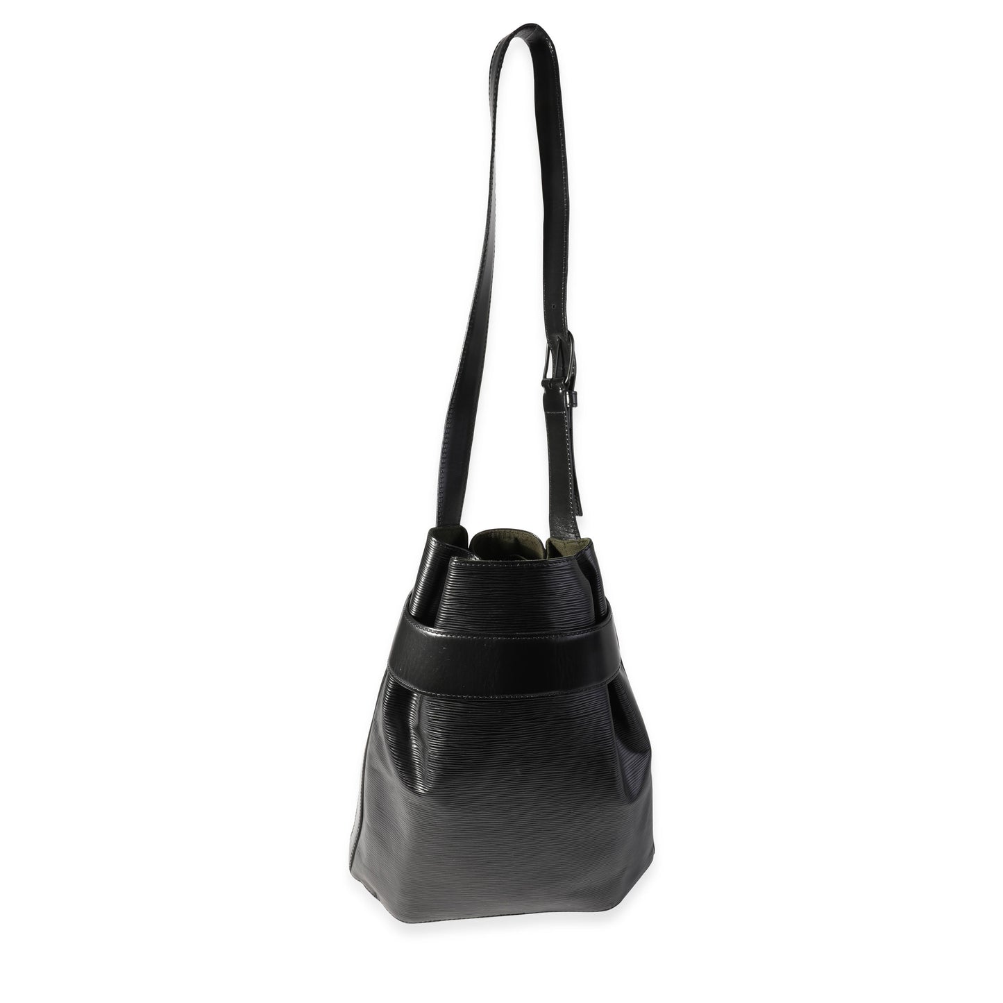 Louis Vuitton Louis Vuitton Vintage Black Epi Leather Sac DEpaule GM
