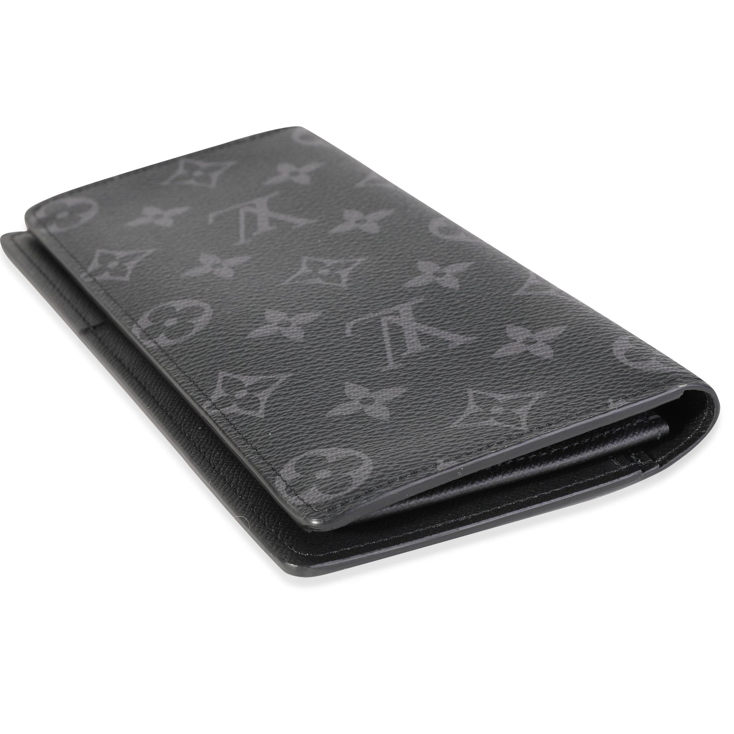 Louis Vuitton Louis Vuitton Monogram Eclipse Canvas Brazza Wallet
