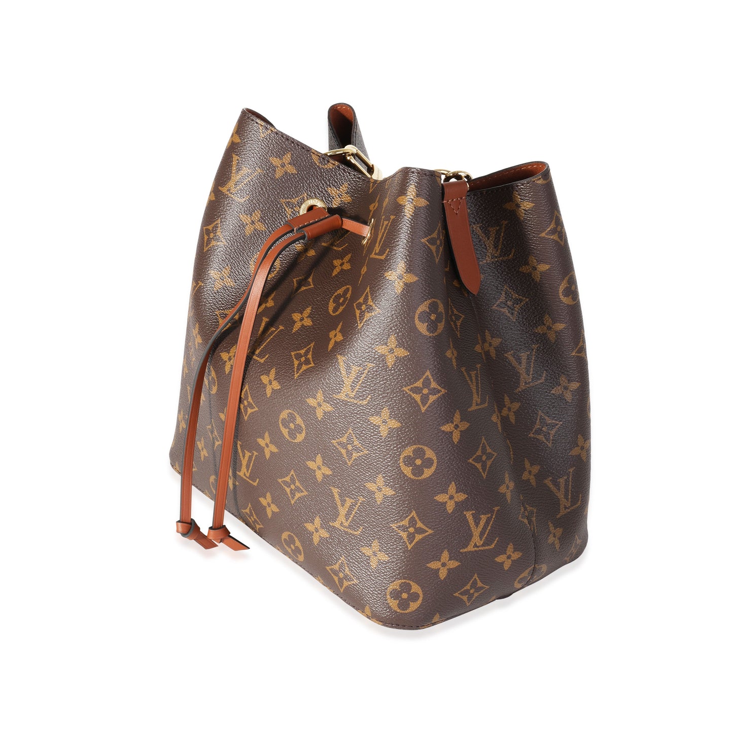 Louis Vuitton Louis Vuitton Monogram Canvas & Caramel Leather NéoNoé MM