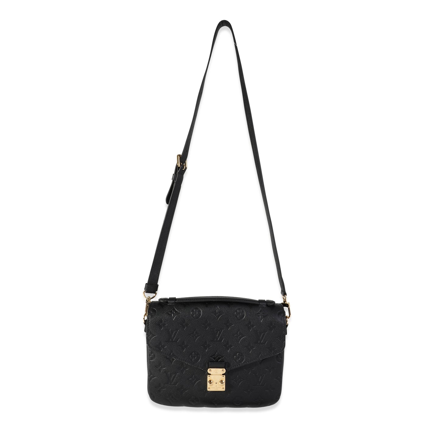 Louis Vuitton Louis Vuitton Black Monogram Empreinte Pochette Métis