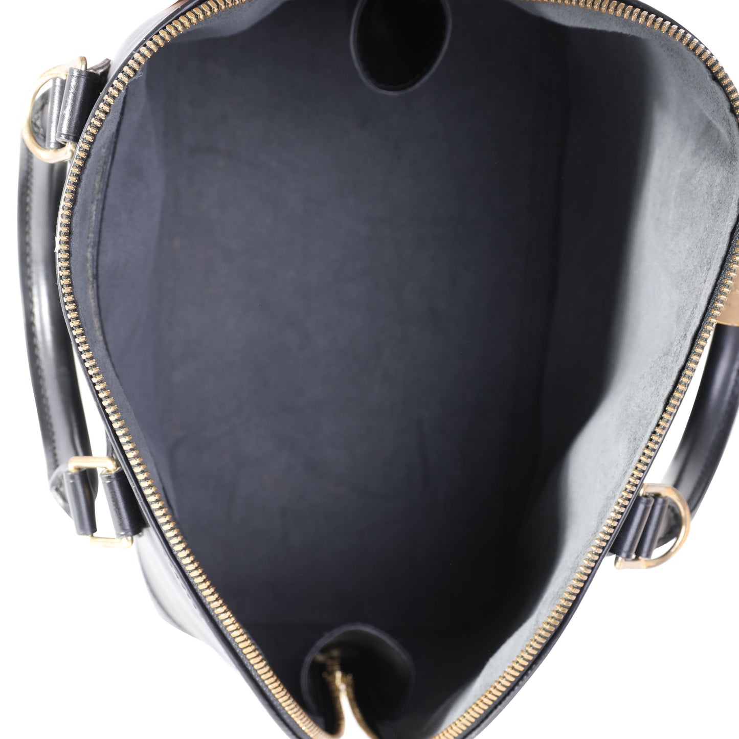 Louis Vuitton Louis Vuitton Black Epi Leather Alma PM