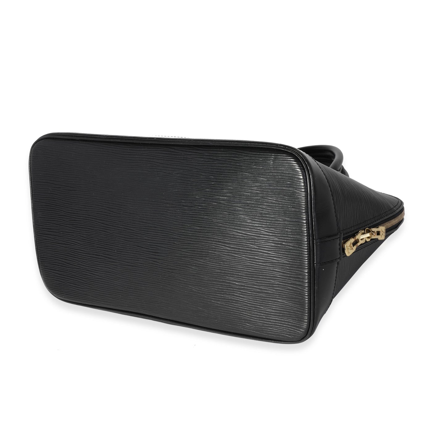 Louis Vuitton Louis Vuitton Black Epi Leather Alma PM