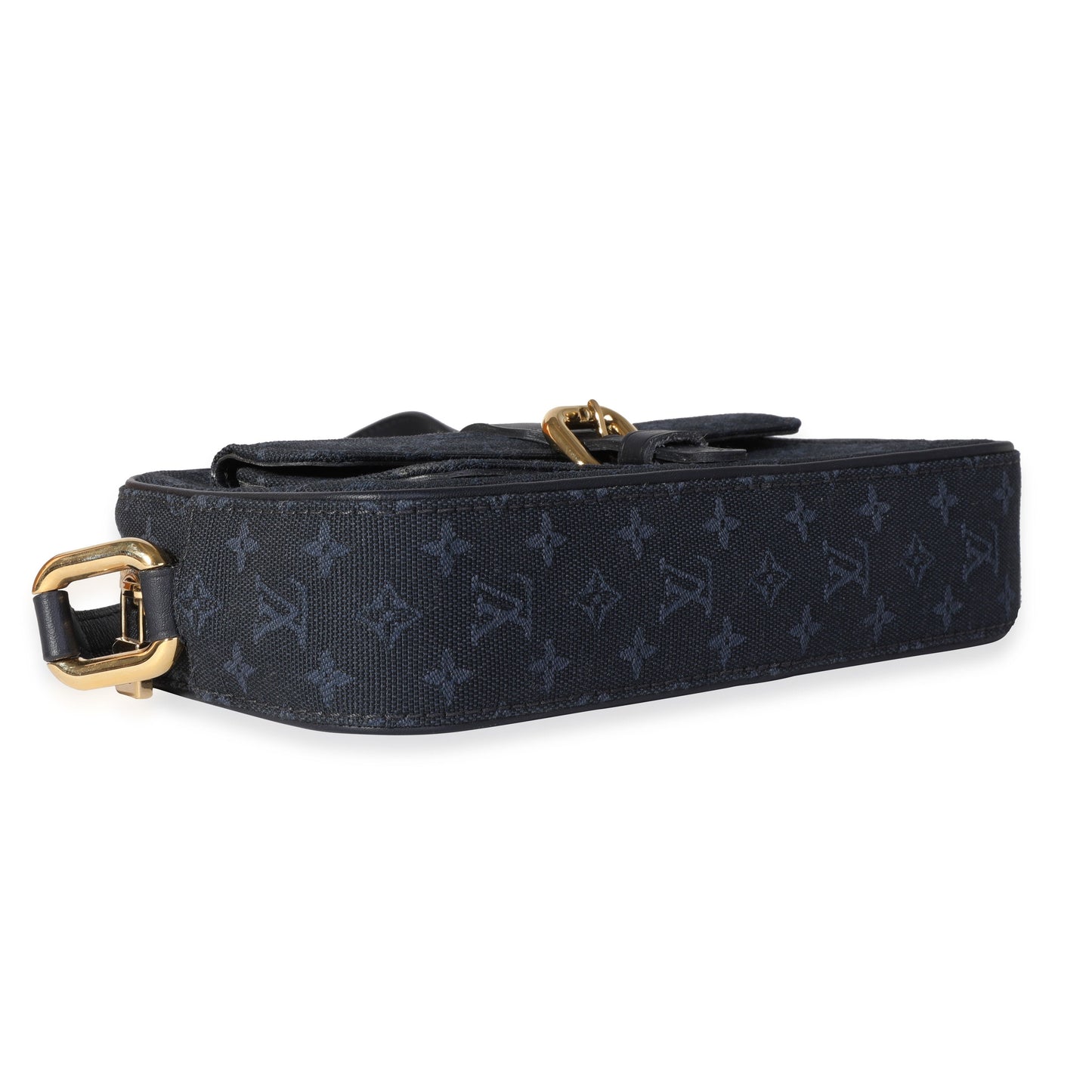 Louis Vuitton Louis Vuitton Navy Monogram Mini Lin Juliette Crossbody Bag