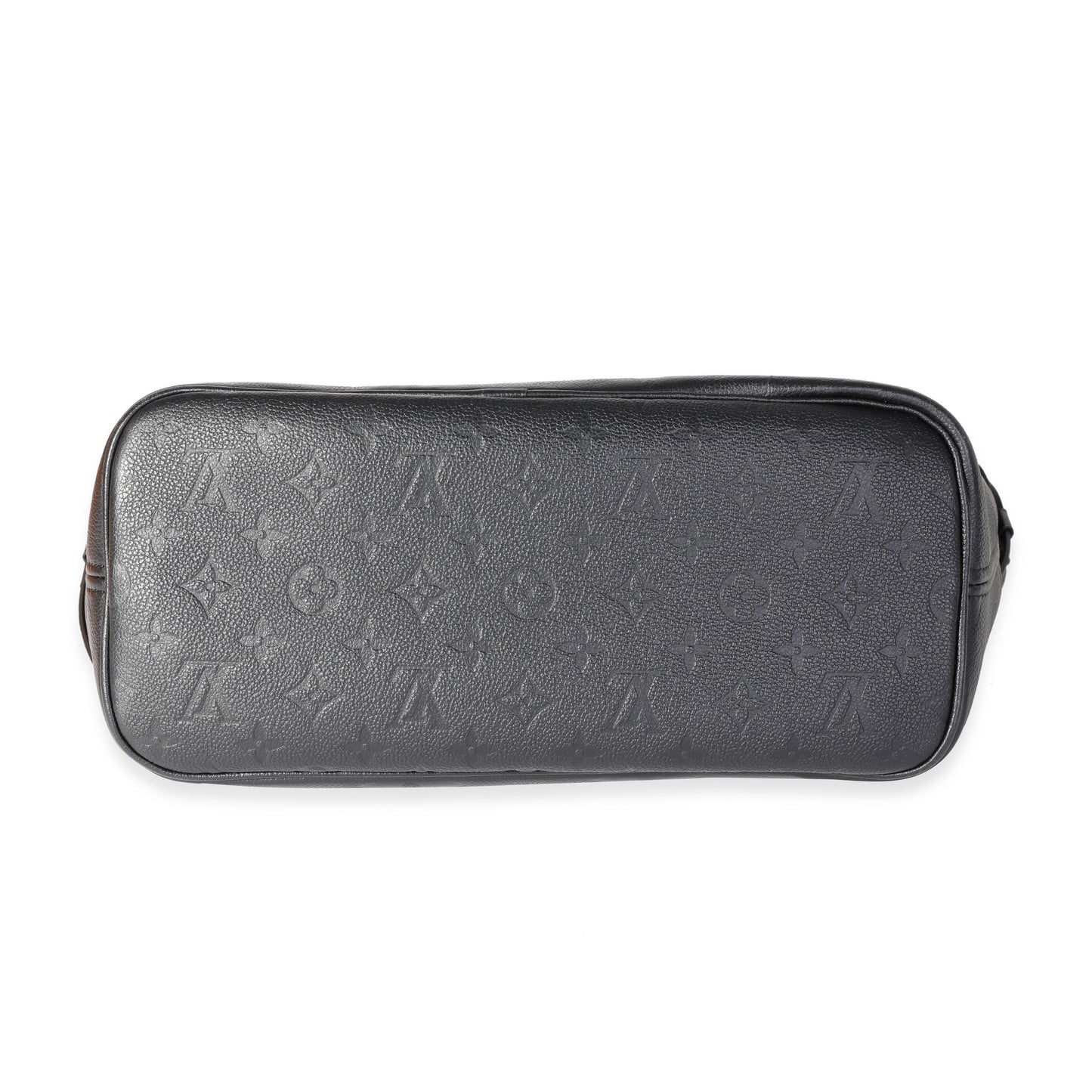 Louis Vuitton Louis Vuitton Black Empreinte Monogram Giant Neverfull MM
