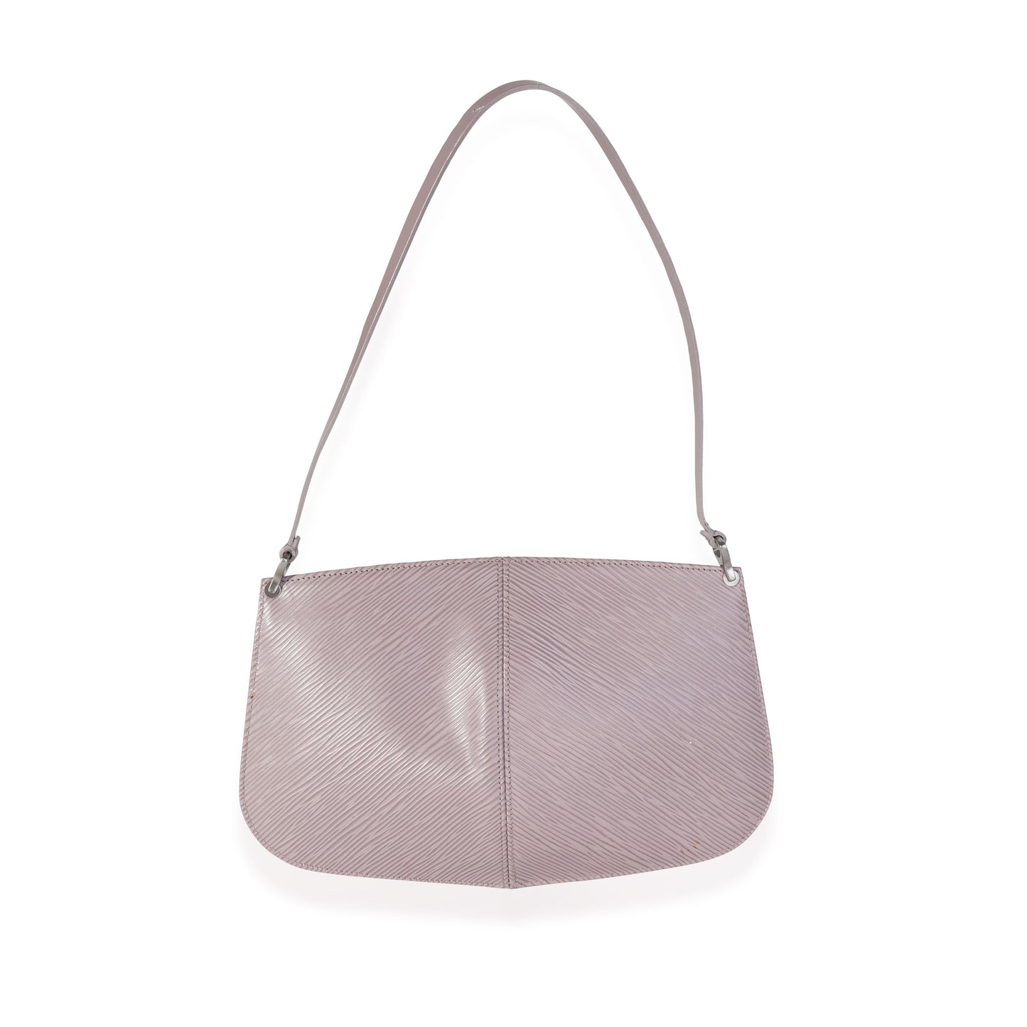 Louis Vuitton Louis Vuitton Lilac Epi Leather Demi Lune Pochette