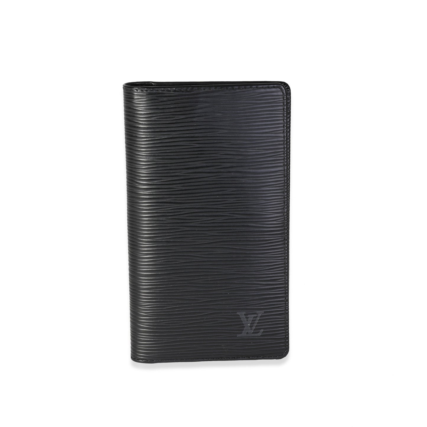 Louis Vuitton Louis Vuitton Black Epi Leather Vertical Wallet