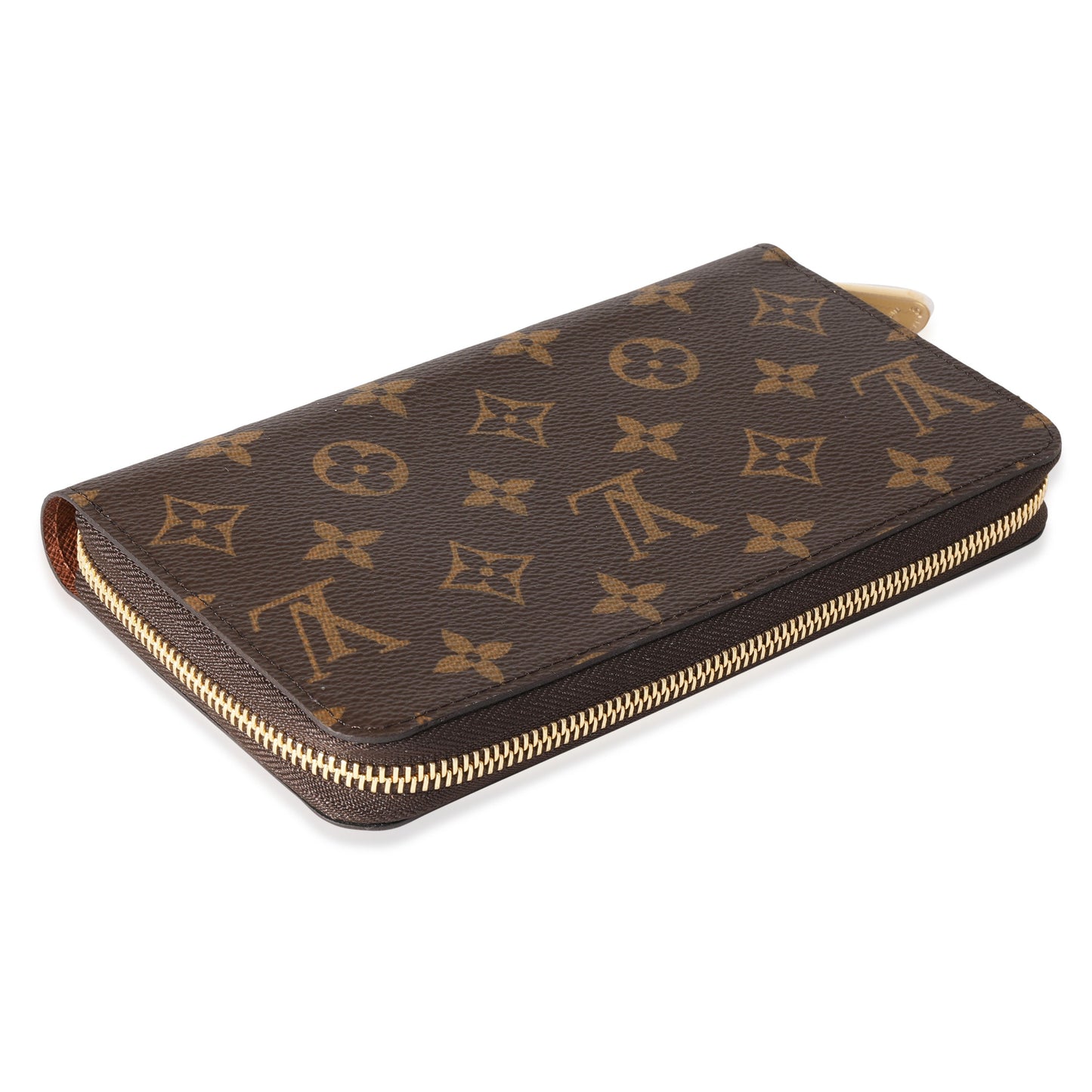 Louis Vuitton Louis Vuitton Brown Monogram Canvas Zippy Wallet