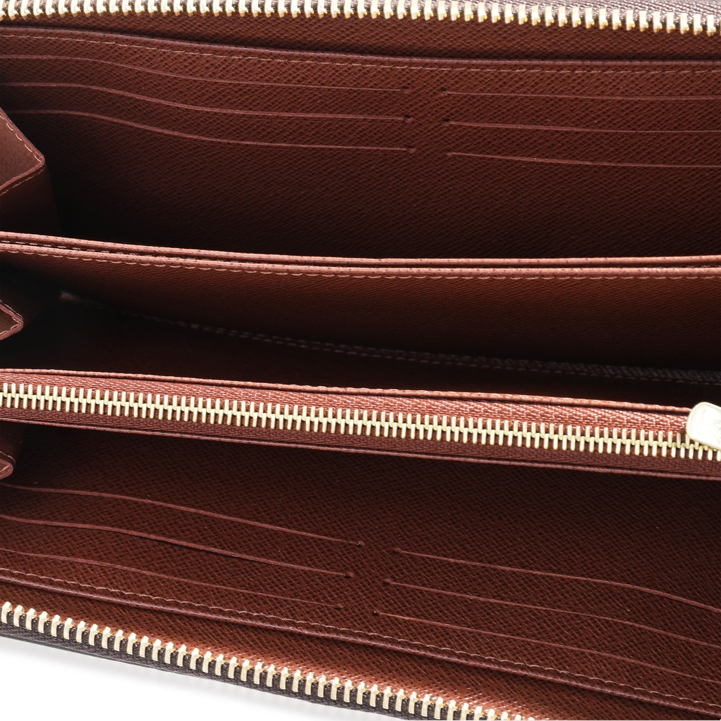 Louis Vuitton Louis Vuitton Brown Monogram Canvas Zippy Wallet