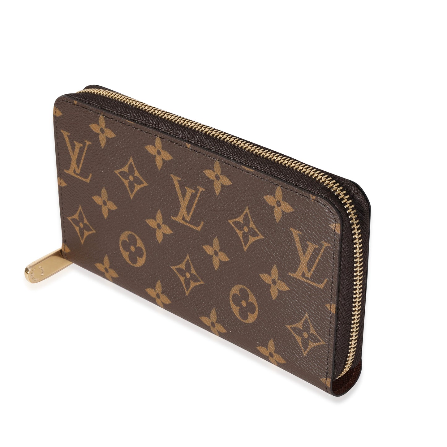 Louis Vuitton Louis Vuitton Brown Monogram Canvas Zippy Wallet