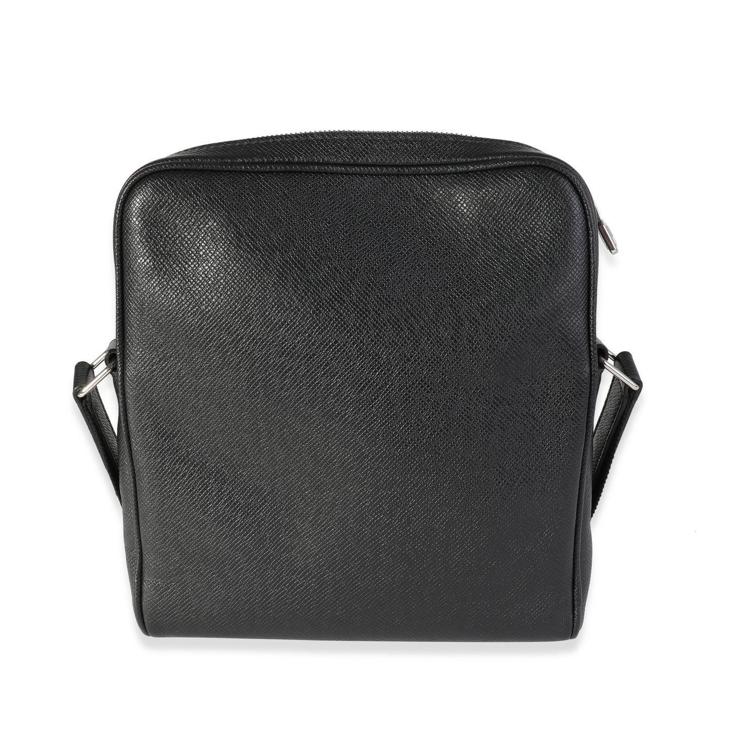 Louis Vuitton Louis Vuitton Black Taiga Leather Alex Messenger BB