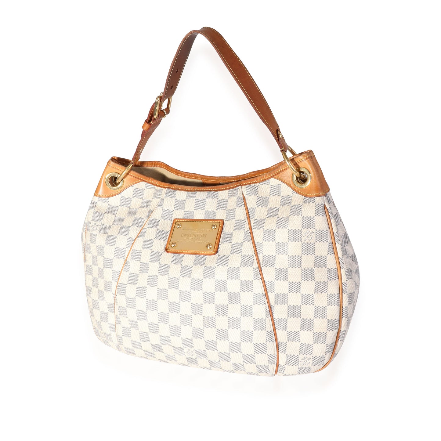 Louis Vuitton Louis Vuitton Damier Azur Canvas Galliera MM