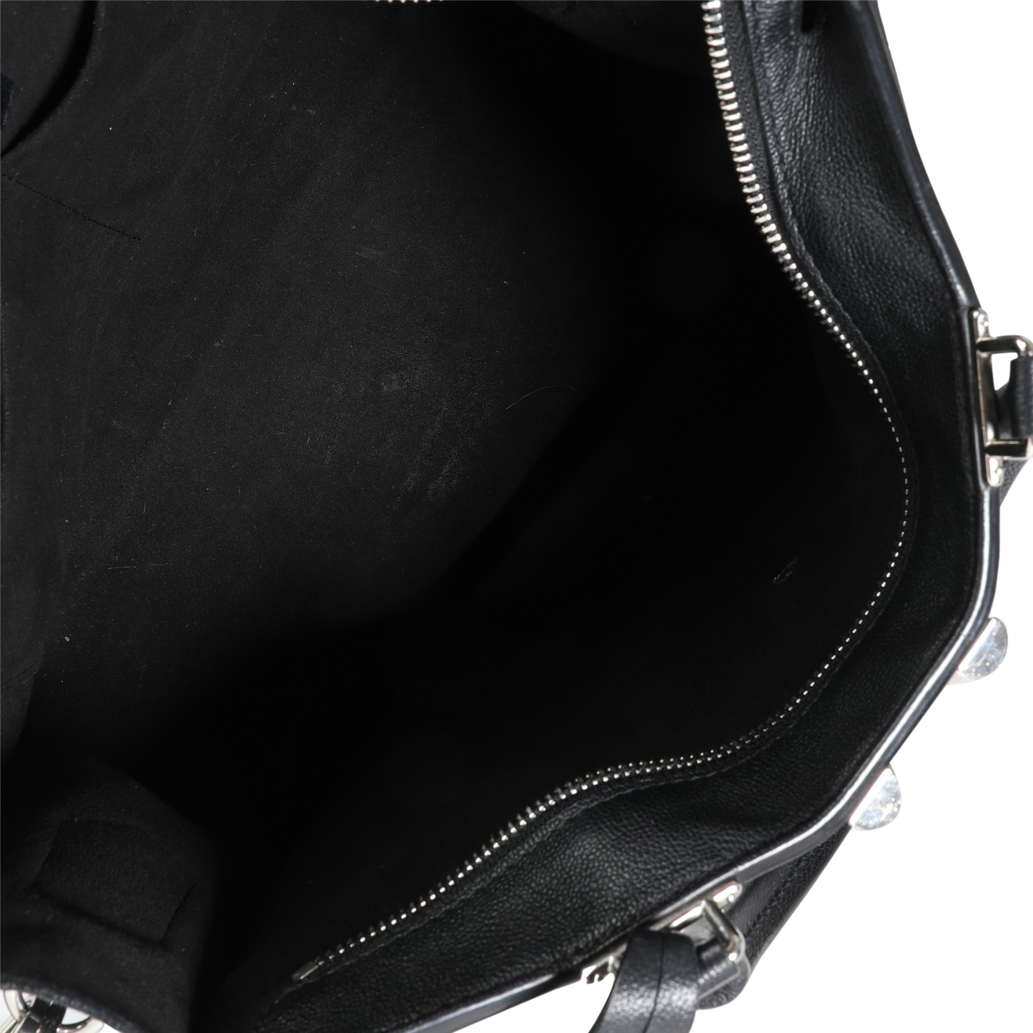 Louis Vuitton Louis Vuitton Black Monogram Leather Very Zipped Tote