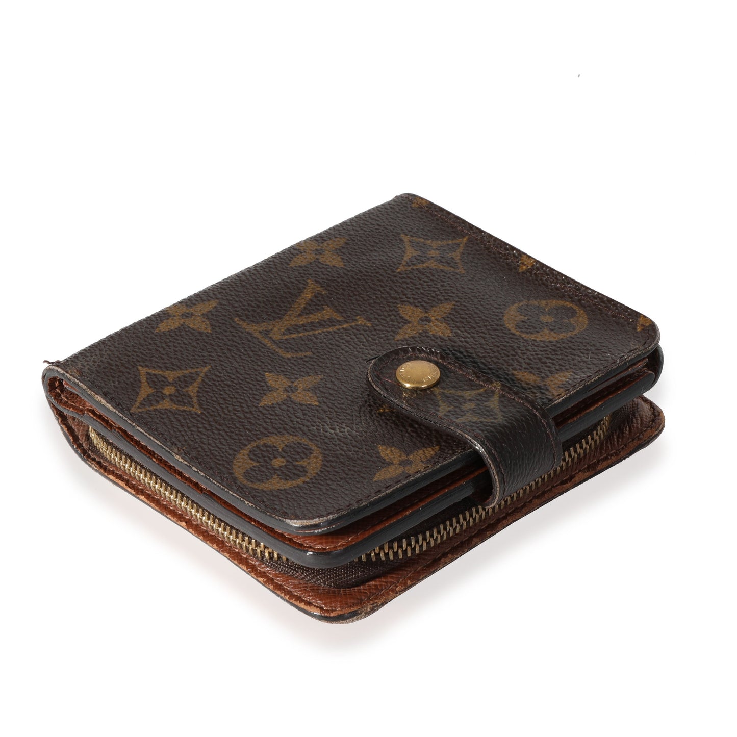 Louis Vuitton Louis Vuitton Monogram Canvas Compact Wallet