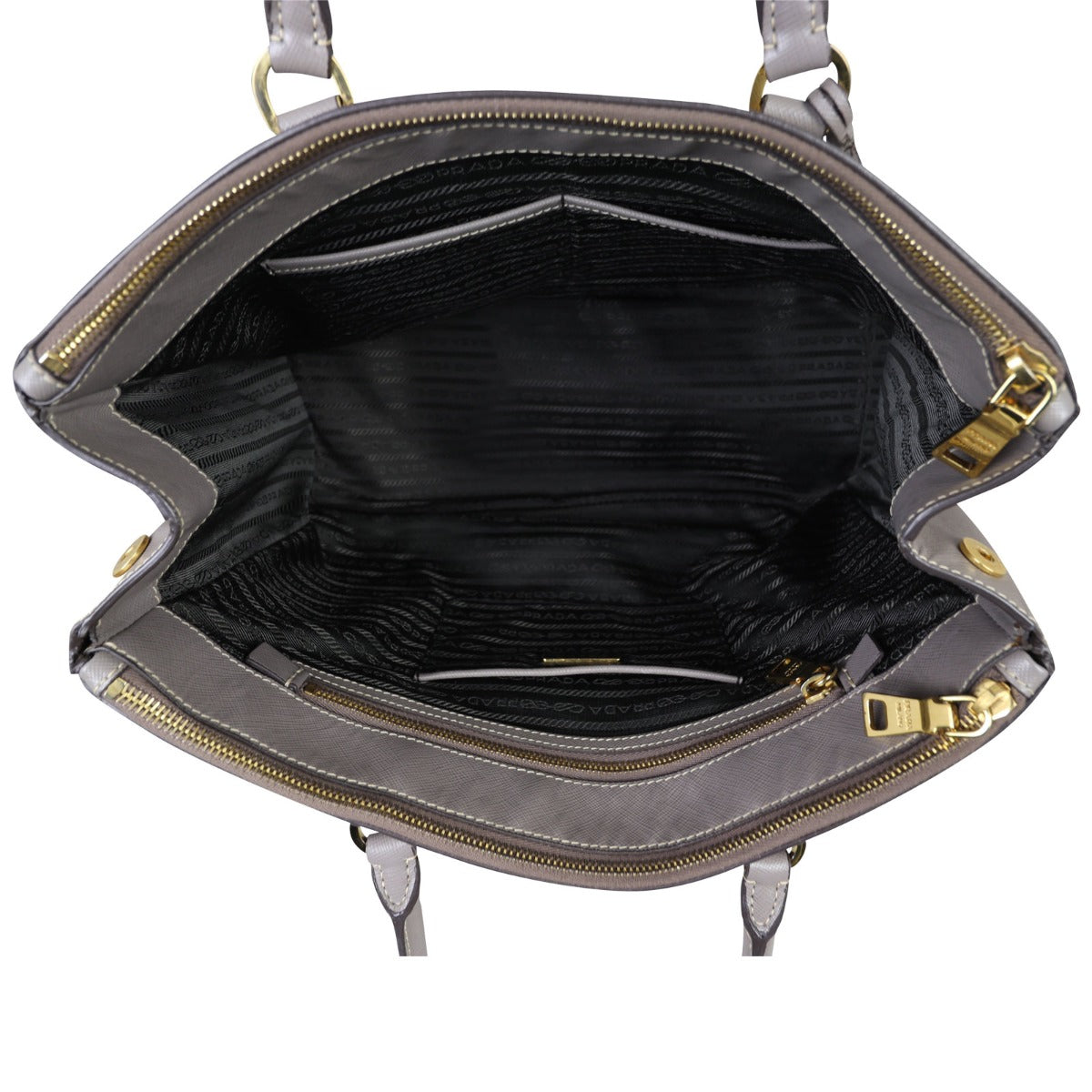 Prada Saffiano Lux Galleria Double Zip Tote Large