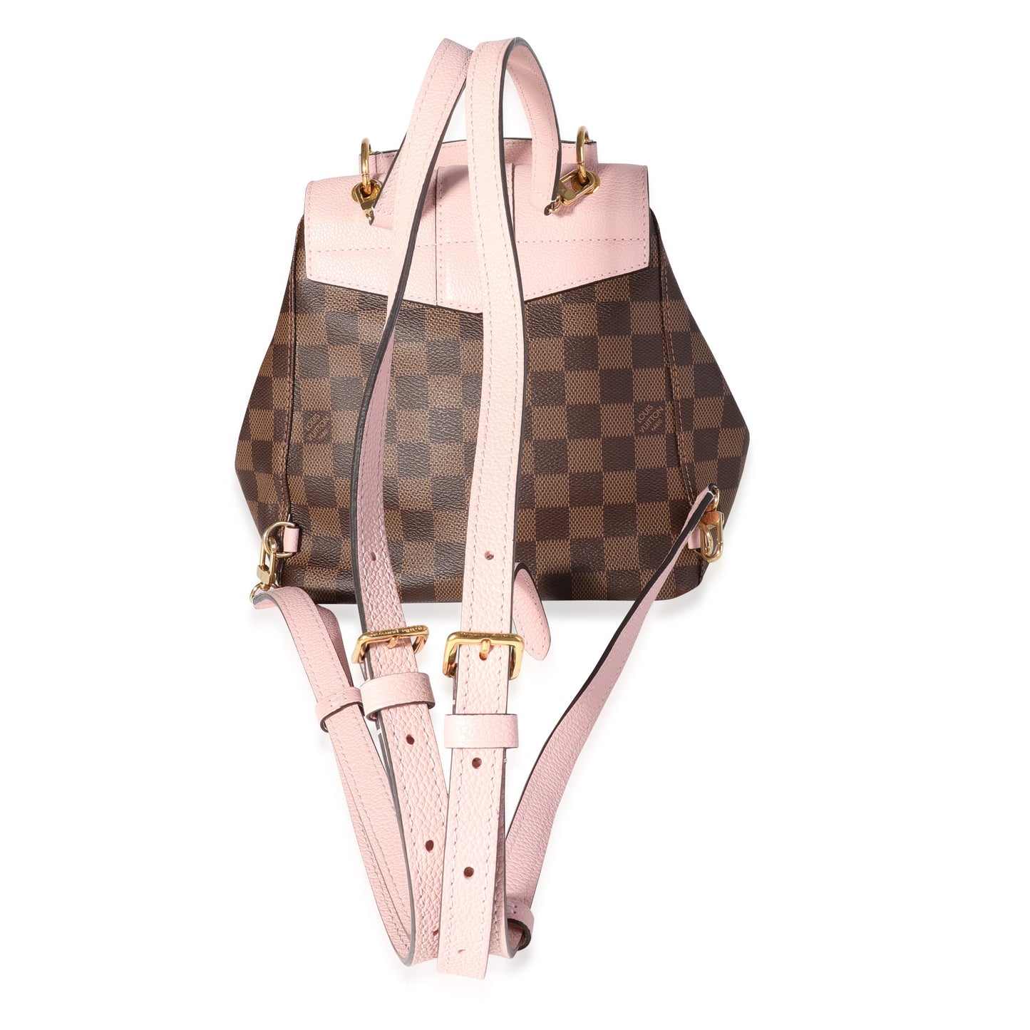 Louis Vuitton Louis Vuitton Damier Ebene & Magnolia Calfskin Clapton Backpack