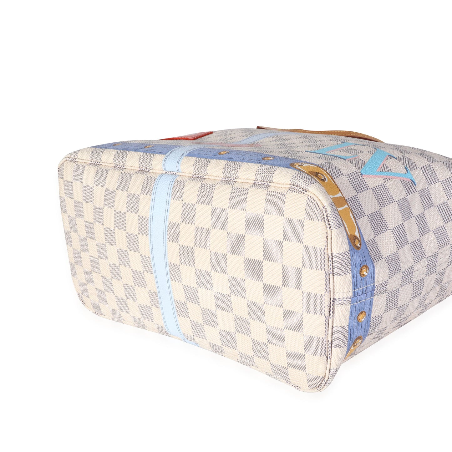 Louis Vuitton Louis Vuitton Damier Azur Summer Trunks Neverfull MM