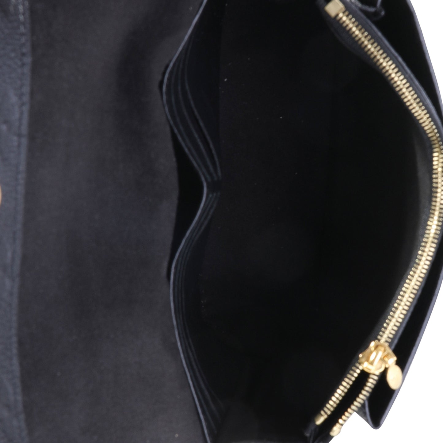 Louis Vuitton Louis Vuitton Black Monogram Empreinte Leather Vavin Wallet on Chain