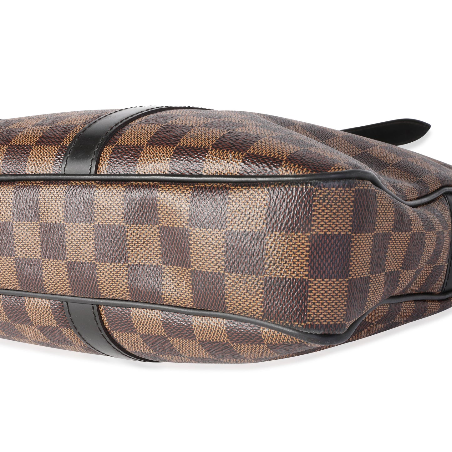 Louis Vuitton Damier Ebene & Black Leather Porte-Documents Voyage PM