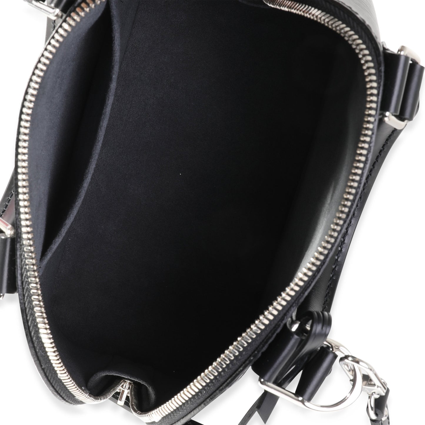Louis Vuitton Louis Vuitton Black Epi Leather Alma BB