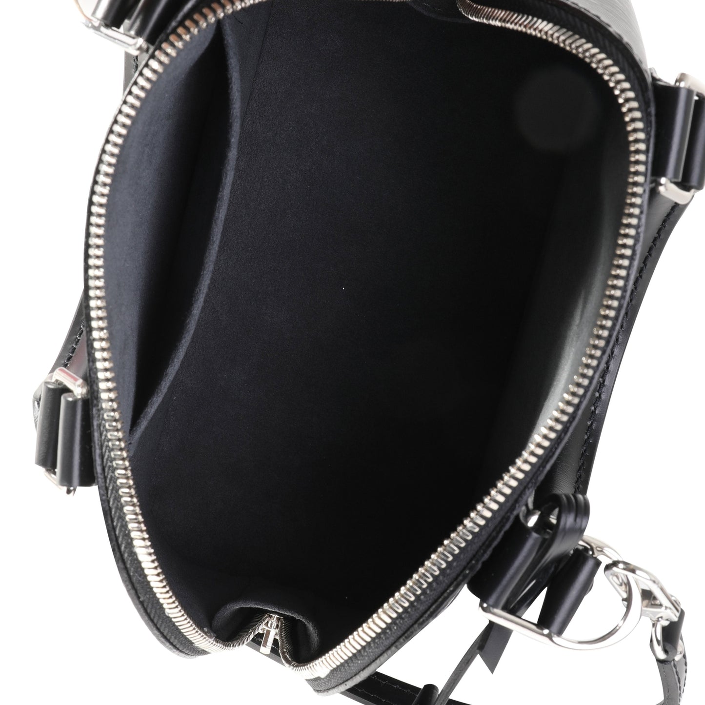 Louis Vuitton Louis Vuitton Black Epi Leather Alma BB