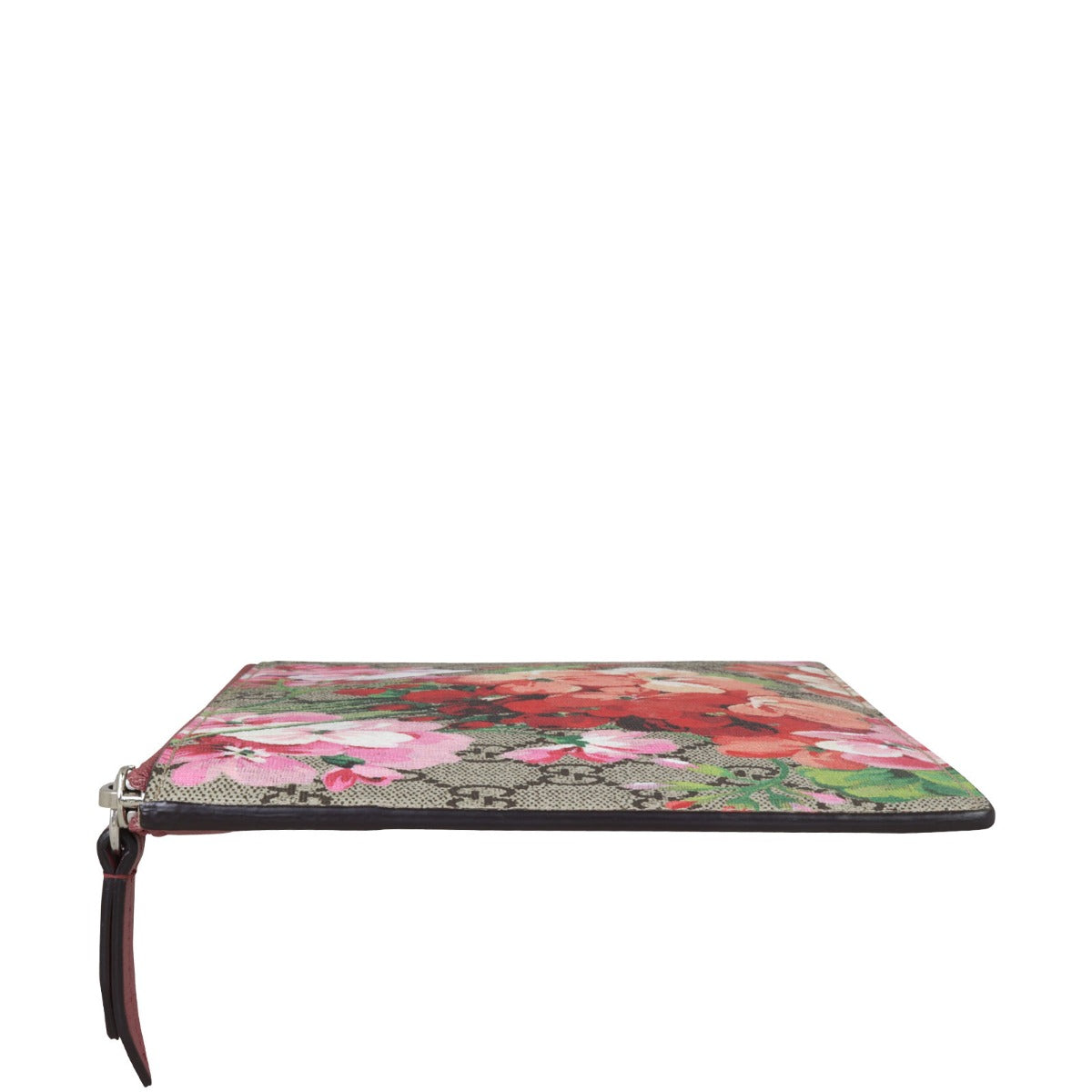 Gucci GG Supreme Blooms Zip Pouch