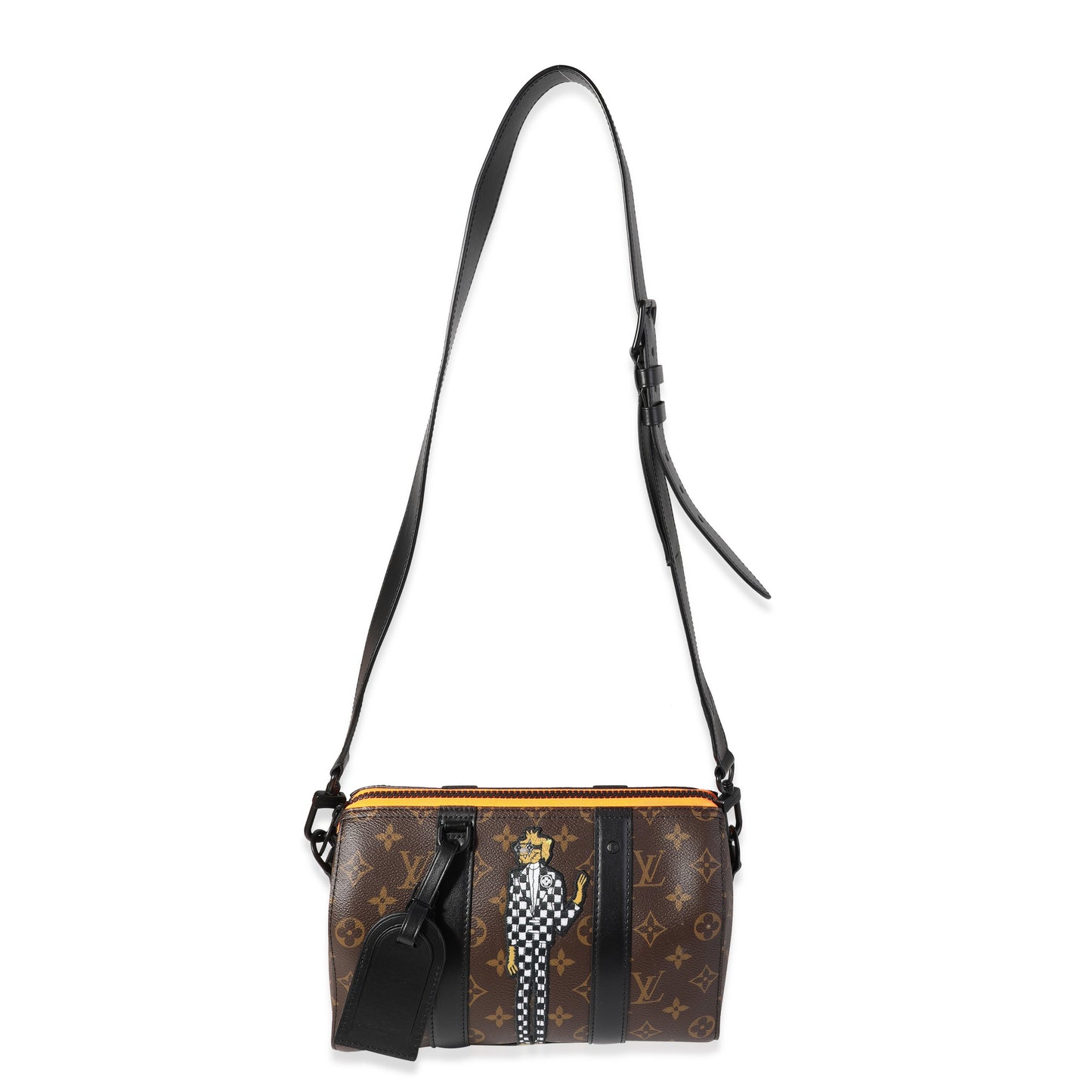 Louis Vuitton Louis Vuitton Monogram Canvas & Cowhide Leather Zoom With Friends  City Keepall