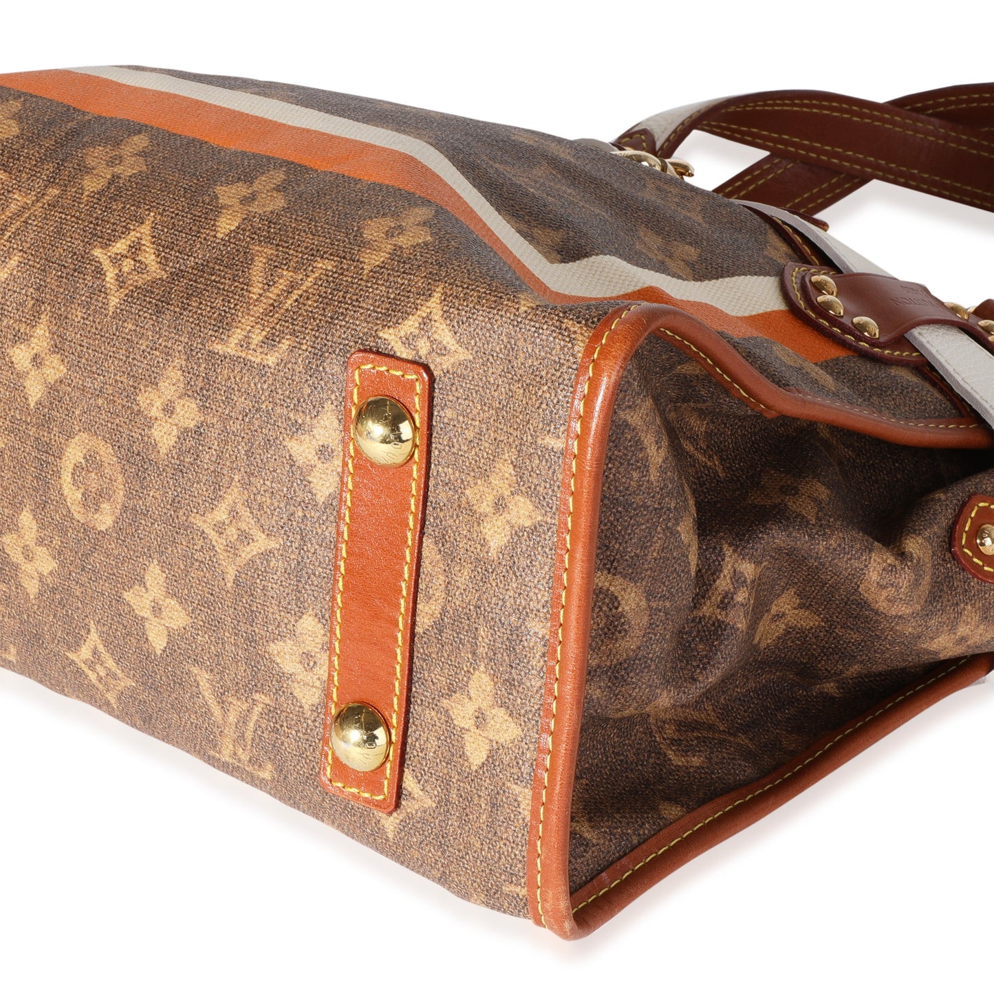Louis Vuitton Louis Vuitton Limited Edition Monogram Tisse Rayures PM Tote Bag