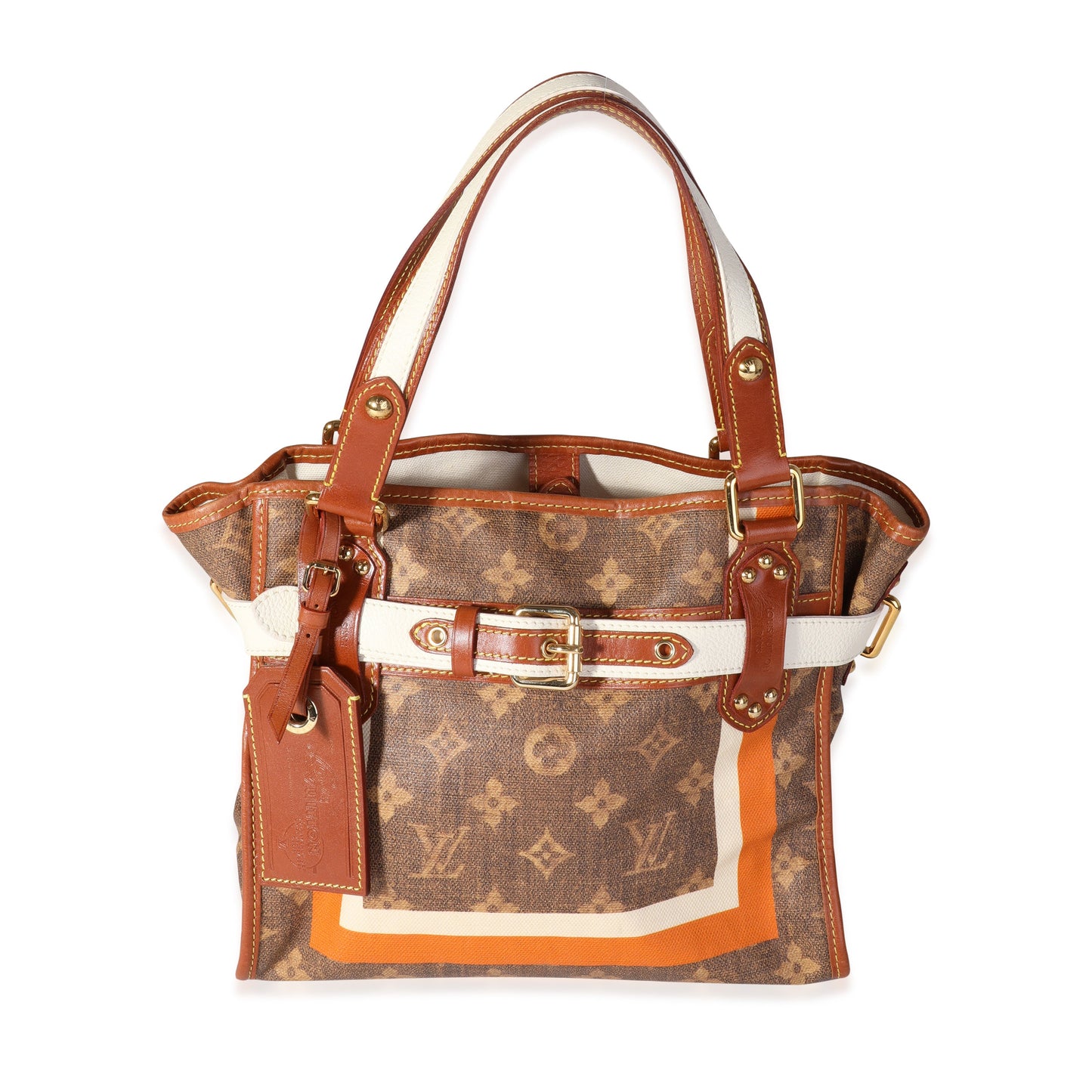 Louis Vuitton Louis Vuitton Limited Edition Monogram Tisse Rayures PM Tote Bag
