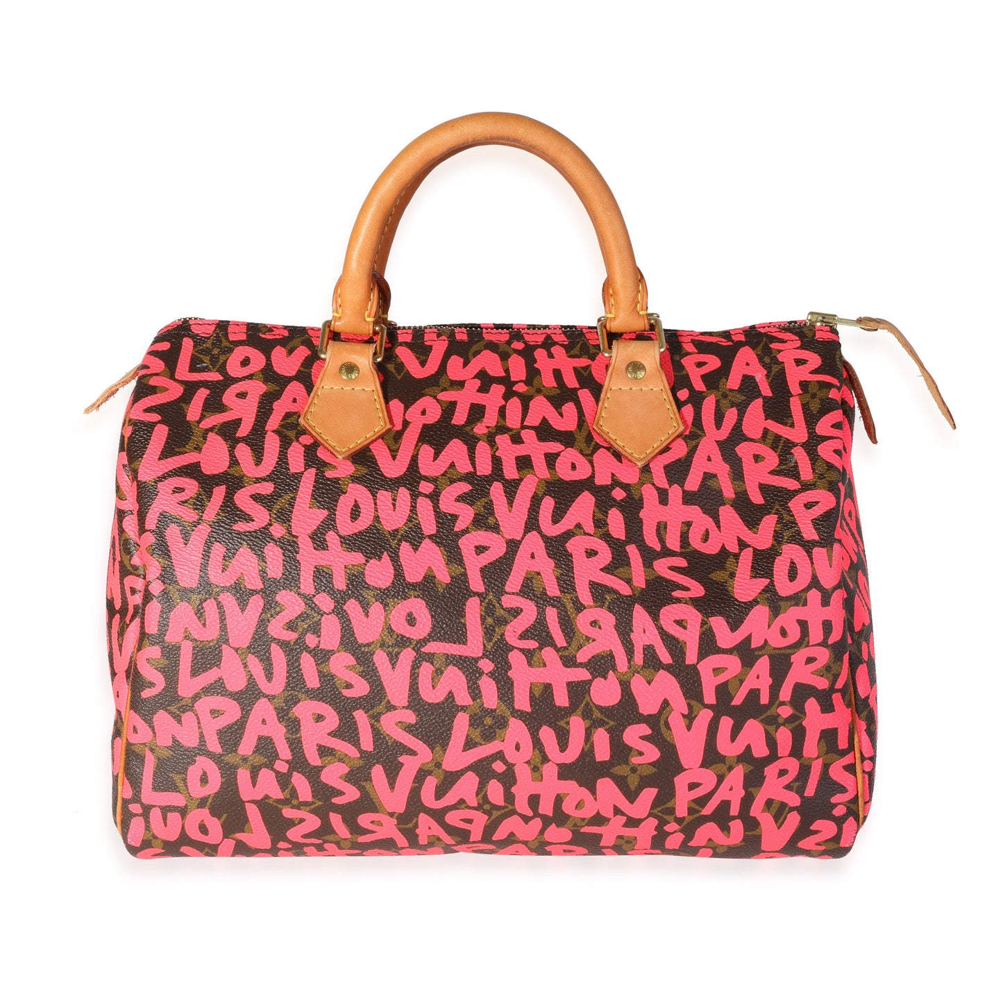 Louis Vuitton Louis Vuitton x Stephen Sprouse Pink Graffiti Monogram Canvas Speedy 30