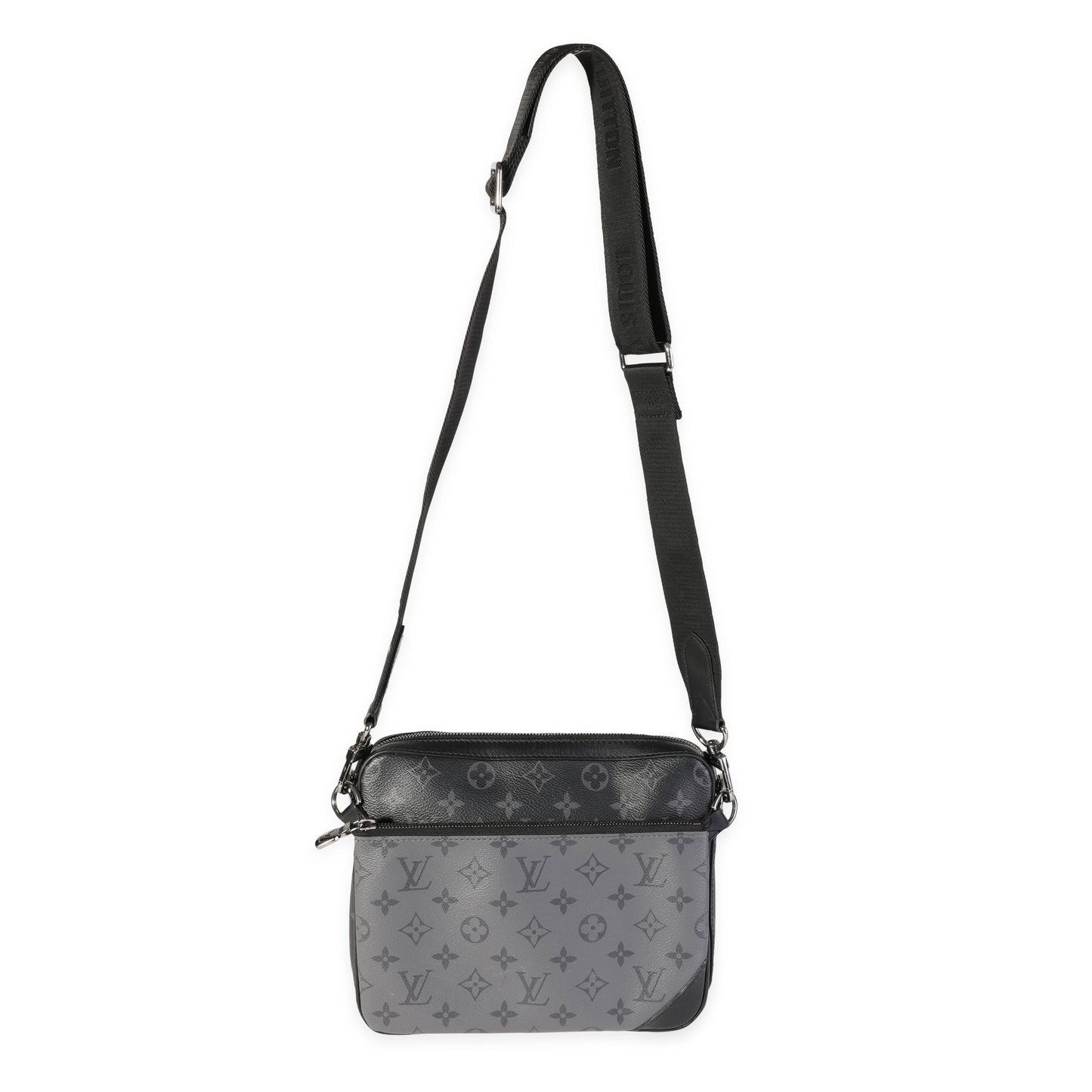 Louis Vuitton Louis Vuitton Monogram Eclipse Trio Messenger