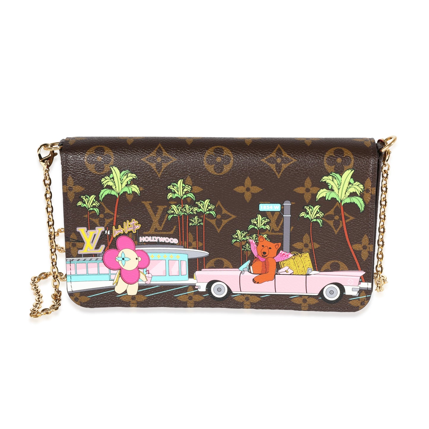 Louis Vuitton Louis Vuitton Monogram Christmas  Hollywood Félicie Pochette