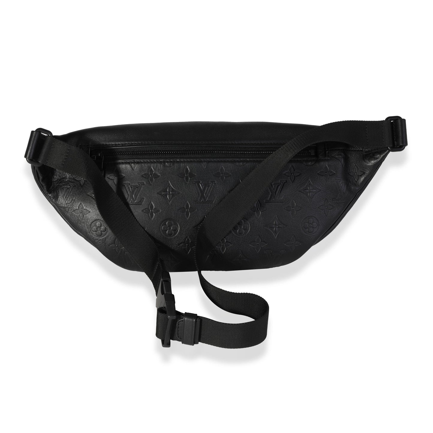 Louis Vuitton Louis Vuitton Black Embossed Monogram Shadow Discovery Bumbag