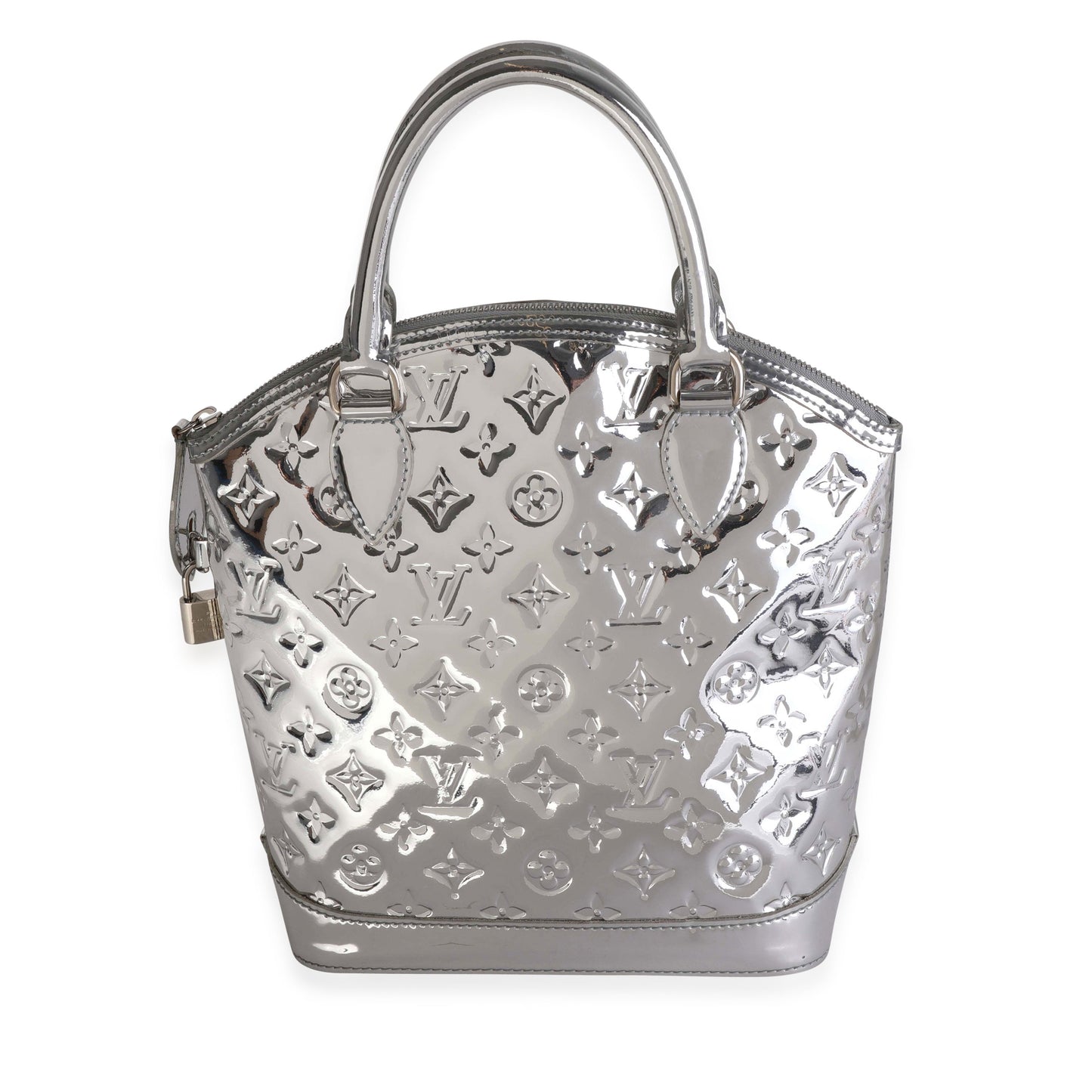 Louis Vuitton Louis Vuitton Silver Monogram Miroir Lockit PM