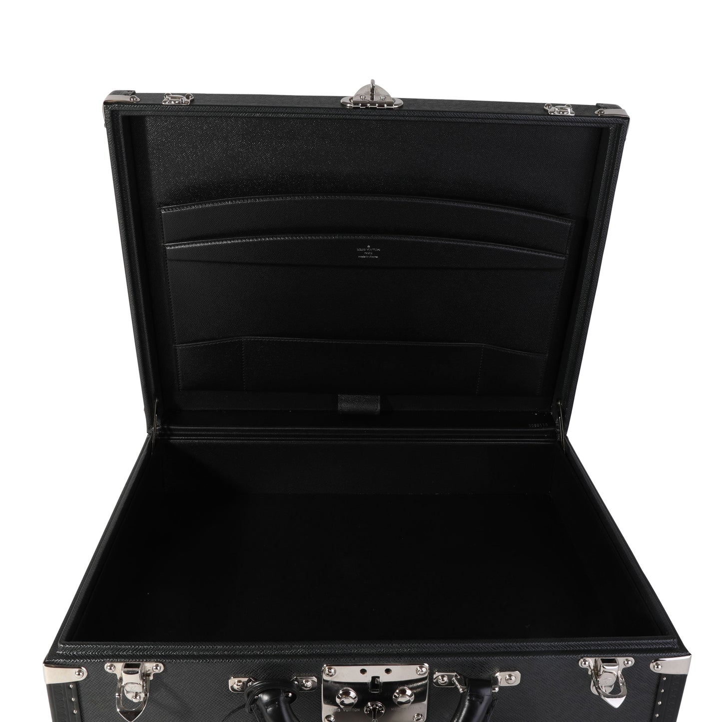 Louis Vuitton Louis Vuitton Black Taiga Leather President Briefcase