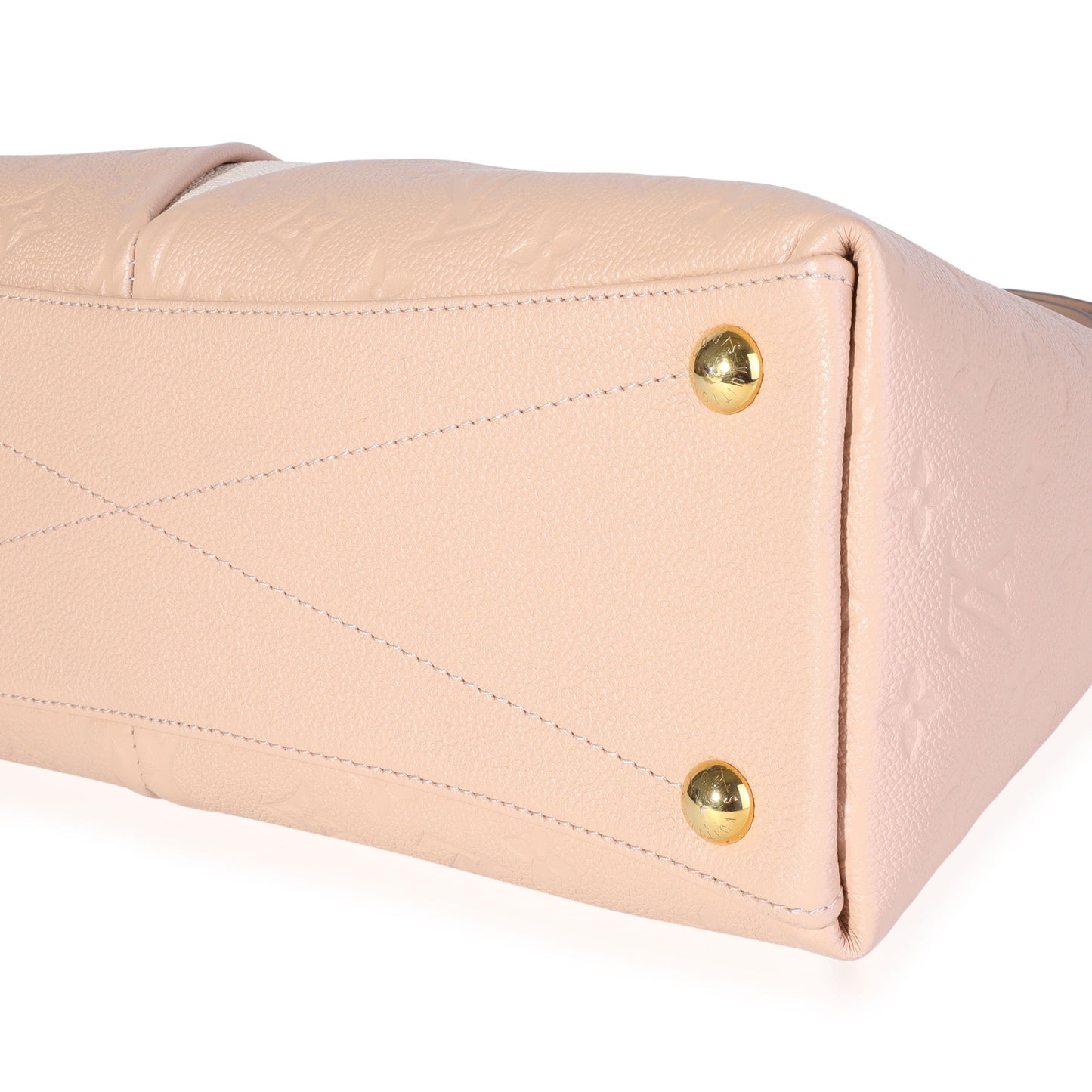 Louis Vuitton Louis Vuitton Cream & Beige Monogram Empreinte V Tote MM