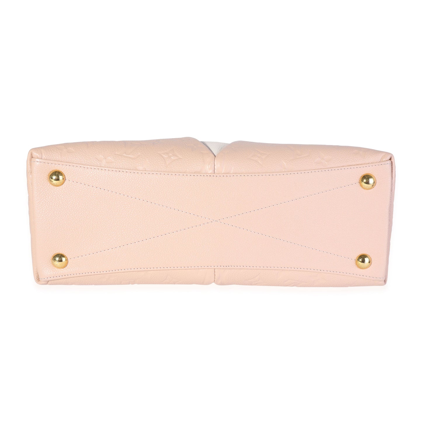 Louis Vuitton Louis Vuitton Cream & Beige Monogram Empreinte V Tote MM
