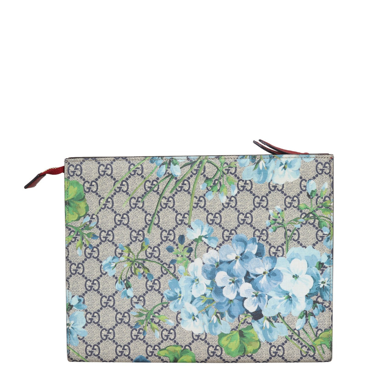 Gucci GG Supreme Blooms Zip Cosmetic Pouch
