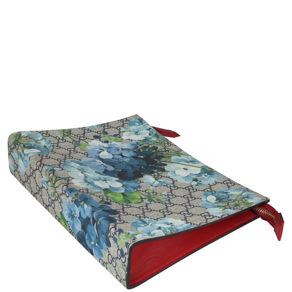 Gucci GG Supreme Blooms Zip Cosmetic Pouch