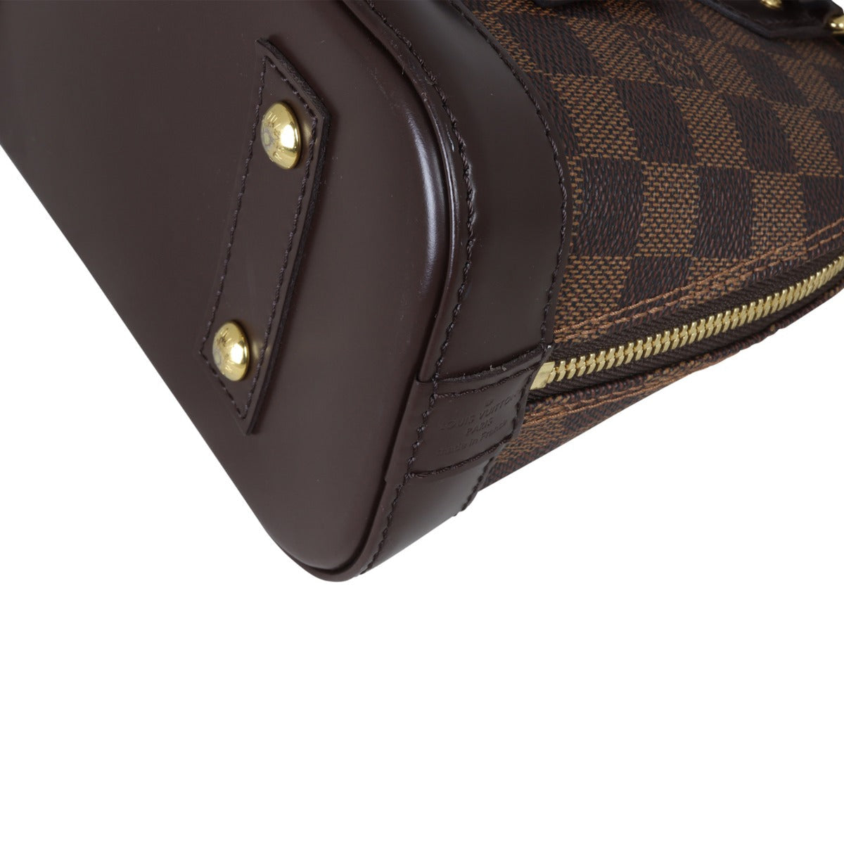 Louis Vuitton Alma BB Damier Ebene | Smooth Leather