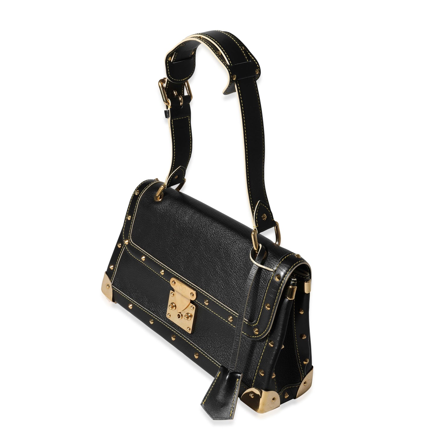Louis Vuitton Louis Vuitton Black Suhali Leather Le Talentueux Bag