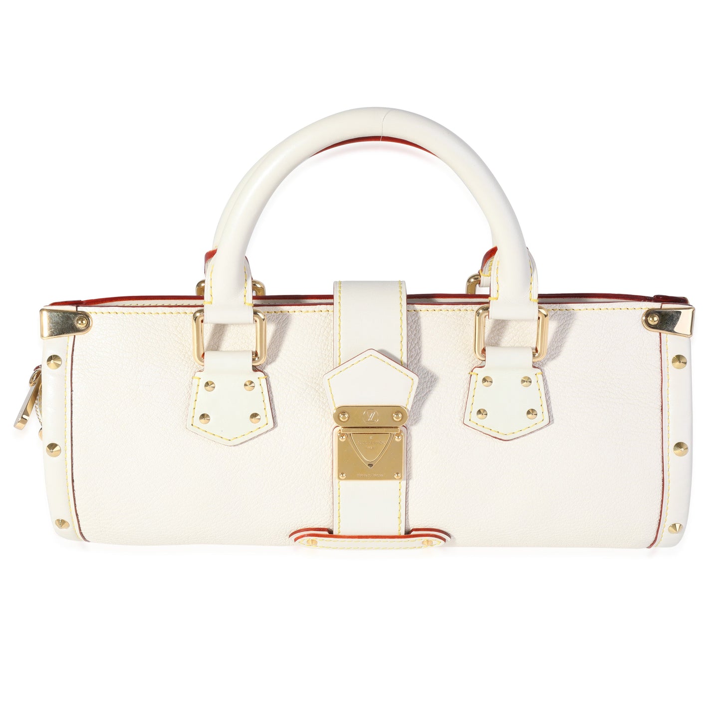 Louis Vuitton Louis Vuitton White Suhali Leather LEpanoui PM