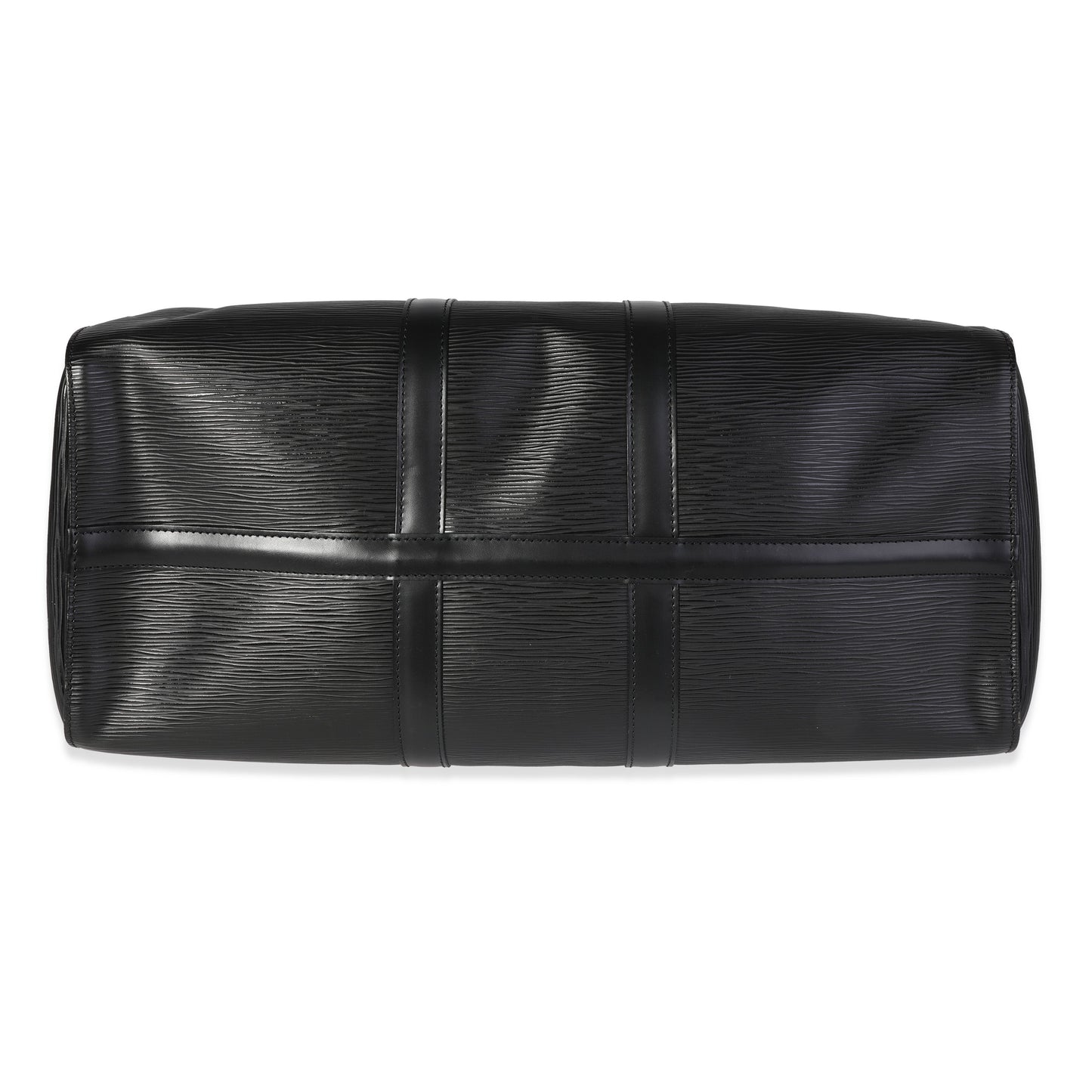 Louis Vuitton Louis Vuitton Black Epi Leather Keepall 45