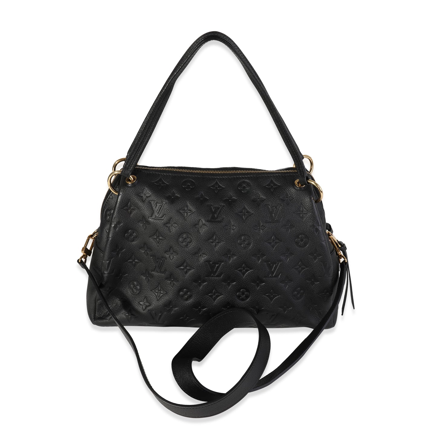 Louis Vuitton Louis Vuitton Black Monogram Empreinte Ponthieu PM